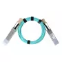 Cable de red BlueOptics 470-ABNZ-BO QSFP28 AOC 7 m aguamarina
