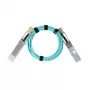 Cable InfiniBand/fibra óptica BlueOptics 470-ABOC-BO QSFP28 AOC 30 m aguamarina