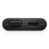 Hub USB-C DELL USB-C - HDMI / VGA / Ethernet / USB 3.0 negro