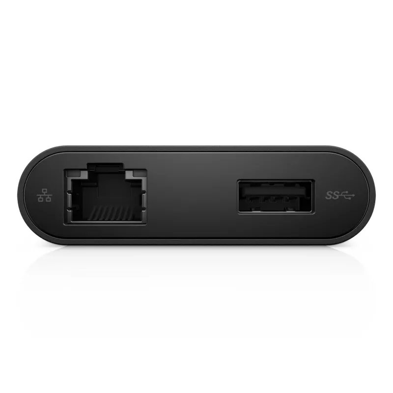 Hub USB-C DELL USB-C - HDMI / VGA / Ethernet / USB 3.0 negro
