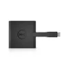 Hub USB-C DELL USB-C - HDMI / VGA / Ethernet / USB 3.0 negro