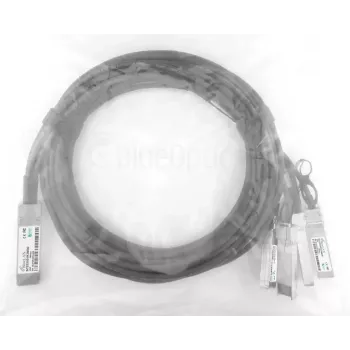 Cable de fibra óptica InfiniBand BlueOptics 49Y7886-BL 1 m QSFP 4xSFP+