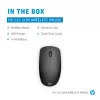 HP 235 ratón inalámbrico delgado, ambidiestro, óptico, RF Wireless, 1600 DPI, negro