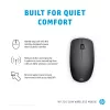 HP 235 ratón inalámbrico delgado, ambidiestro, óptico, RF Wireless, 1600 DPI, negro