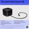 HP Thunderbolt Dock 120W G4 base de acoplamiento con cable negra Thunderbolt 4
