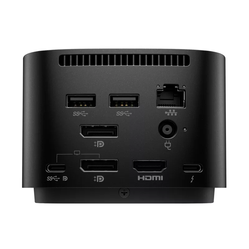 HP Thunderbolt Dock 120W G4 base de acoplamiento con cable negra Thunderbolt 4