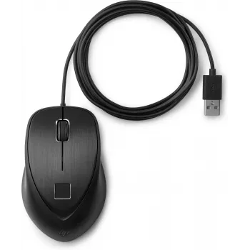 Ratón HP USB Fingerprint USB Type-A