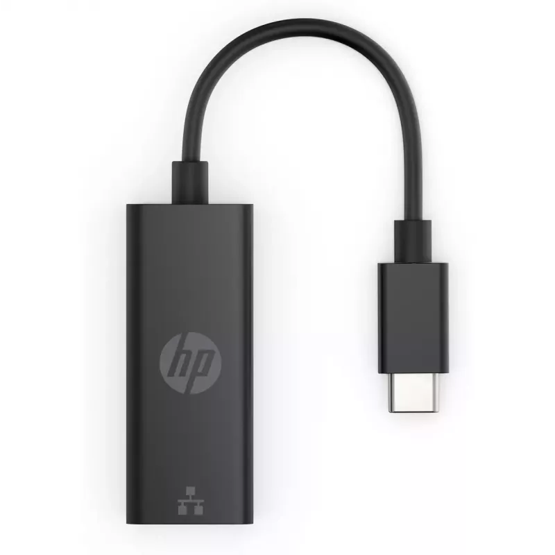 Adaptador HP USB-C a RJ45 G2 USB Type-C RJ-45 negro