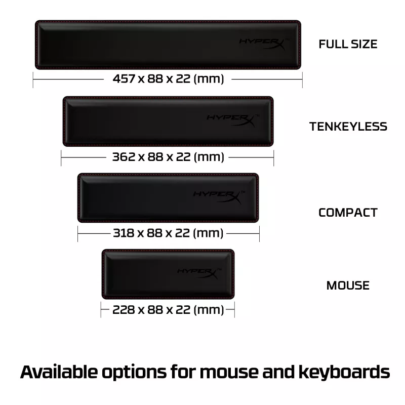 Reposamuñecas HyperX – ratón