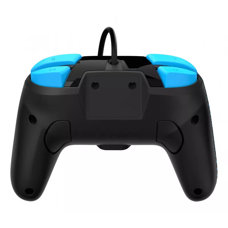 Mando PDP Nintendo Switch Sheikah Shoot REMATCH GLOW, gamepad, Nintendo Switch, Nintendo Switch Lite, Nintendo Switch OLED, D-pad, botón Home, analógico/digital, con cable, USB