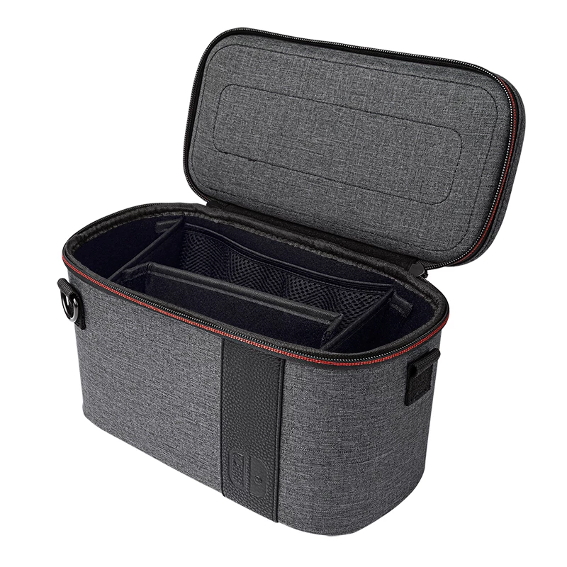 Funda rígida para consola portátil PDP 500-141-EU Nintendo gris