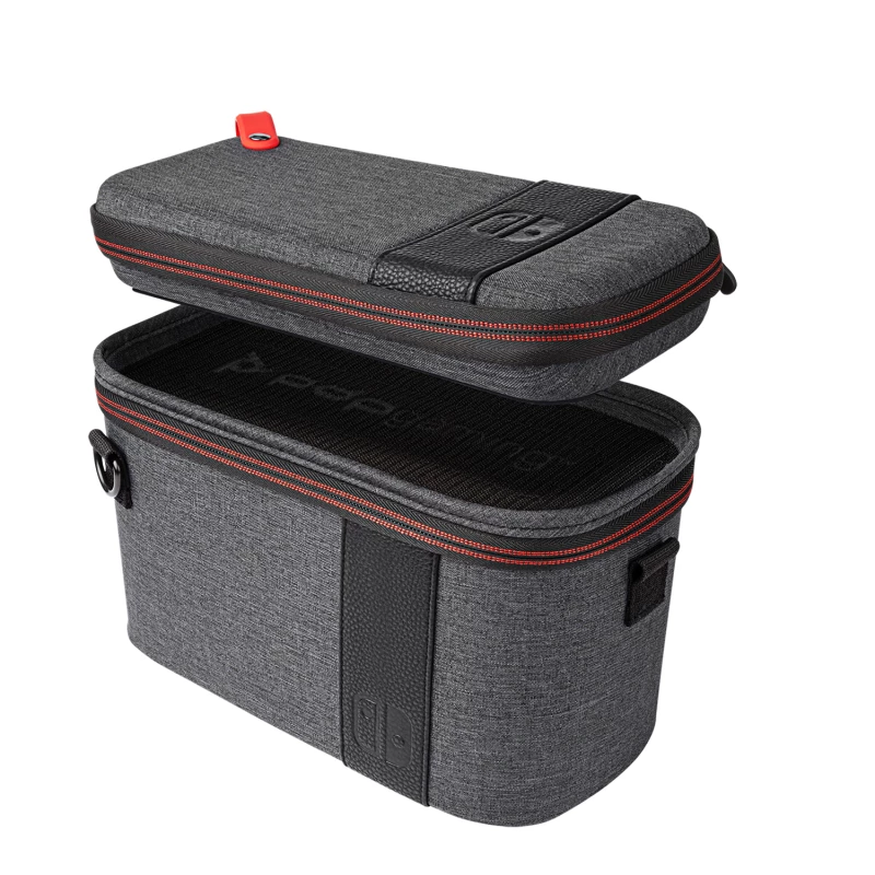 Funda rígida para consola portátil PDP 500-141-EU Nintendo gris