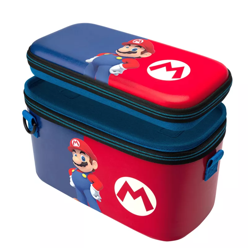 Funda rígida PDP Overnight Power Pose Mario para Nintendo — multicolor