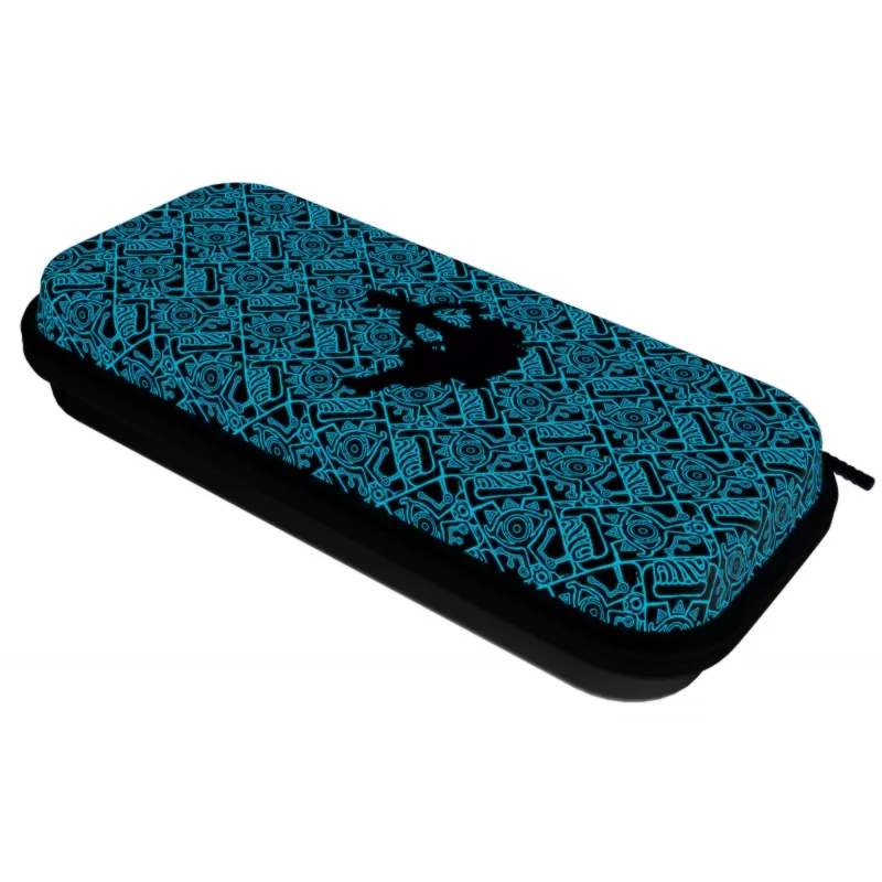 Funda de viaje PDP GLOW: Sheikah Shoot, para Nintendo Switch, Nintendo Switch Lite, Nintendo Switch - modelo OLED