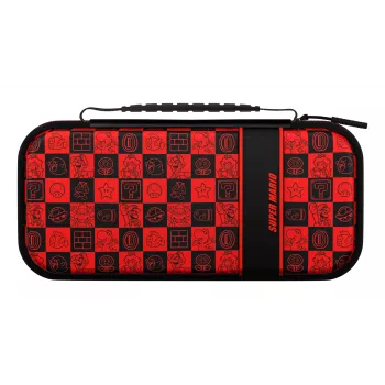 Funda de viaje PDP Travel Case Plus GLOW: Super Icon, para Nintendo Switch, Nintendo Switch Lite, Nintendo Switch - modelo OLED