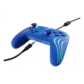 Mando PDP Afterglow Wave azul USB analógico/digital Nintendo Switch, Nintendo Switch OLED