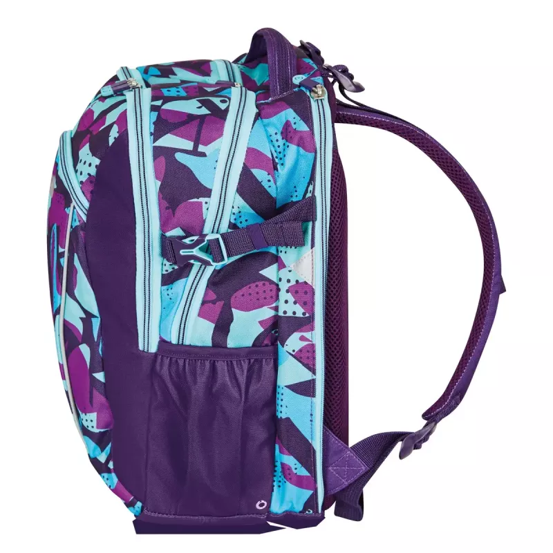 Mochila escolar Herlitz Ultimate CamoPurple