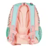 Mochila escolar Herlitz Rookie Sweet Jungle verde melocotón poliéster