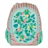 Mochila escolar Herlitz Rookie Sweet Jungle verde melocotón poliéster