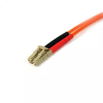 StarTech.com cable de fibra óptica de 10m - multimodo dúplex 50/125 - cable de conexión de fibra óptica LSZH - LC/LC