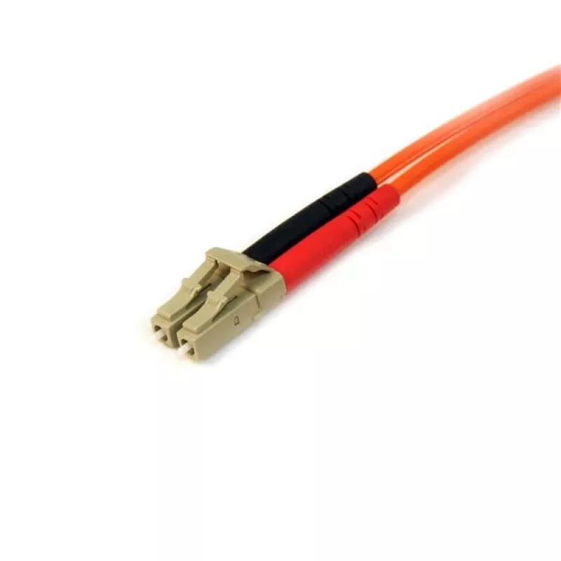 StarTech.com cable de fibra óptica de 10m - multimodo dúplex 50/125 - cable de conexión de fibra óptica LSZH - LC/LC