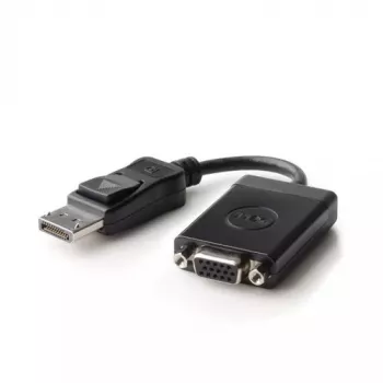 Adaptador DisplayPort a VGA Dell 52MJC – compatible con resoluciones de hasta 1920x1200