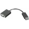 Adaptador DisplayPort a VGA Lenovo 57Y4140, compatible con resoluciones de hasta 1920x1200