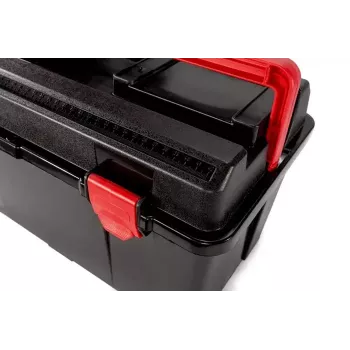 Maletín de herramientas Parat 5811000391 polipropileno negro rojo ancho 445 mm