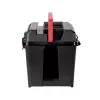 Parat 5811000391 caja para piezas pequeñas / herramientas, polipropileno, negra y roja