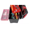 Parat 5811000391 caja para piezas pequeñas / herramientas, polipropileno, negra y roja