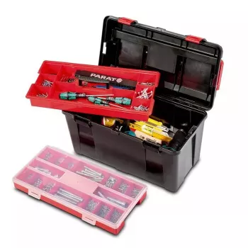 Caja de herramientas Parat 5812000391 polipropileno negro rojo 480x255x260 mm