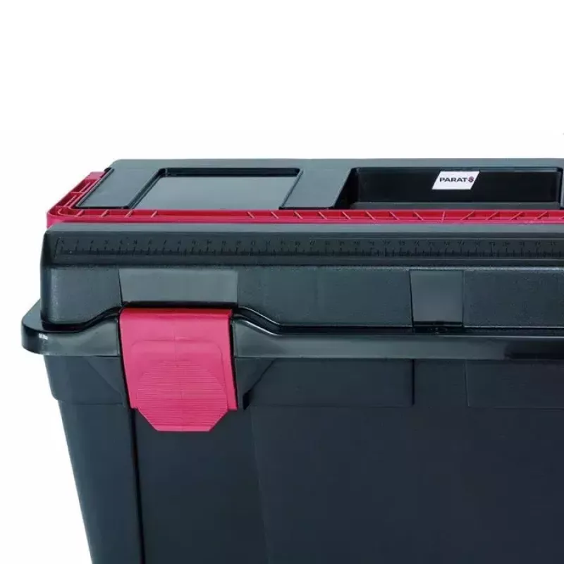 Maletín de herramientas Parat 5813000391 polipropileno negro rojo 580x285x290 mm