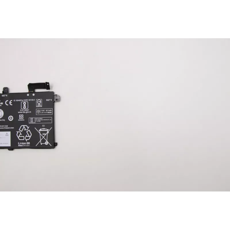 Lenovo 5B10W13905 batería para portátil LG Chem L18L3P73, Li-Ion, de 3 celdas, 4372 mAh, 51 Wh, para ThinkPad P14s Gen 1, P43s, T14 Gen 1, T490, T495