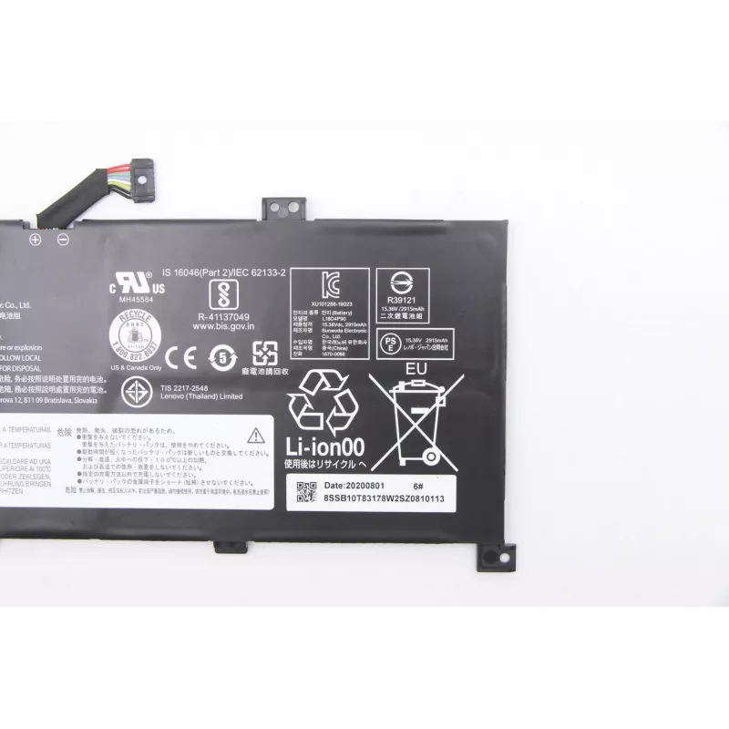 Batería interna de litio-ion para portátil Lenovo 46 Wh modelo 5B10W13935