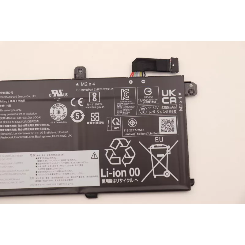 Batería interna de litio-ion para portátil Lenovo 50Wh 5B10W51830