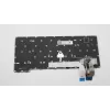 Teclado Lenovo 5N21D68194 nórdico retroiluminado ThinkPad T14 Gen 3