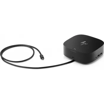 HP USB-C/A Universal Dock G2, base de acoplamiento con cable, negra, 5TW13ET
