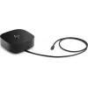 HP USB-C/A Universal Dock G2, base de acoplamiento con cable, negra, 5TW13ET