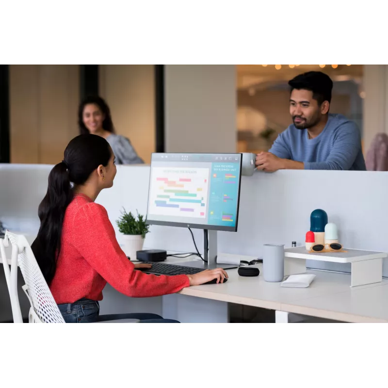 HP USB-C/A Universal Dock G2, base de acoplamiento con cable, negra, 5TW13ET