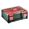 Metabo BS 18 Set 602207710 taladro atornillador inalámbrico, 18 V, 2 baterías Li-Ion de 2,0 Ah, maletín + 74 accesorios, verde/negro