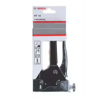 Grapadora manual Bosch 0 603 038 001 Negro, Acero inoxidable