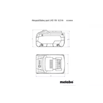 Cargador Metabo 625549000 Universal AC