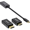 Convertidor de pantalla USB InLine Set 6 en 1, 4K/60Hz negro