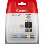 Cartuchos de tinta Canon CLI-551 BK/C/M/Y multipack, rendimiento estándar, negro, cian, magenta, amarillo, 4 unidades, multipack