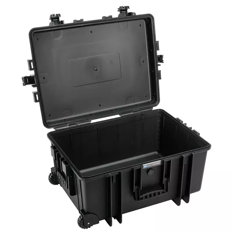 Maletín B&W Cases 6800/B polipropileno negro 8,8 kg