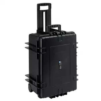 Maletín B&W Cases 6800/B polipropileno negro 8,8 kg