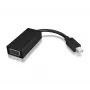 ICY BOX IB-AC504 VGA (D-Sub) Mini DisplayPort negro