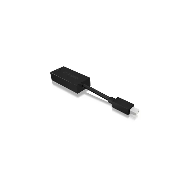 ICY BOX IB-AC504 VGA (D-Sub) Mini DisplayPort negro