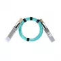 Cable de fibra óptica InfiniBand BlueOptics 7 m QSFP color aguamarina