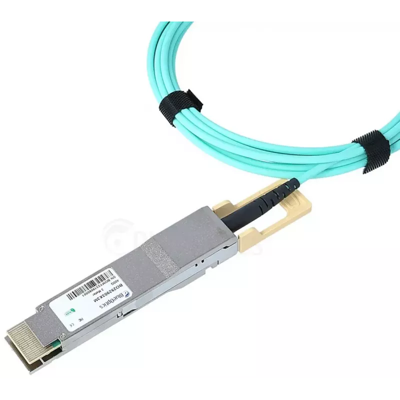 Cable de fibra óptica/InfiniBand BlueOptics 740-090165-BO 3 m QSFP-DD conector macho/macho